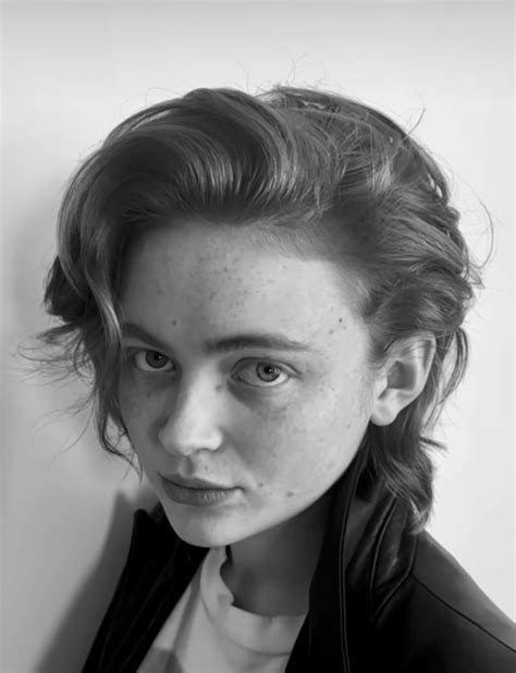 sadie sink new hair|sadie sink mullet hair.